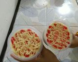 Foto langkah ke 8 dari resep Drink beng-beng Dessert box - brownies cheesecake.