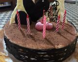 Foto langkah ke 5 dari resep Tiramissu B’Day Tart (halal) non wine n rhum.