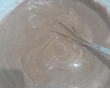 Foto langkah ke 5 dari resep Choco Blackforest Chiffon Cake untuk kue ultah.