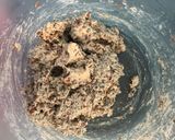 A picture of step 3 of Keto sesame cookies.
