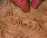 A picture of step 3 of Rajasthani khooba roti.