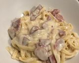 Foto langkah ke 3 dari resep Fettuccine Carbonara.