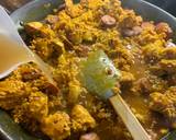 Paella, chicken, chorizo & prawns recipe step 5 photo
