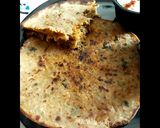 A picture of step 1 of Mooli Paratha.