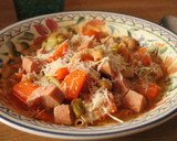 Foto del paso 19 de la receta: Otra vez sopa, dijo Mafalda, y con fideos de garbanzos
