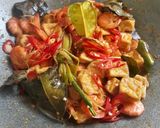 Foto langkah ke 4 dari resep Tahu Udang Bumbu Merah Putih.