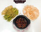 Hình bước làm 3 của món Cơm cháy kho quẹt chay