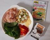 รูปขั้นตอนการทำที่ 1 ของ "สปาเกตตีแกงเขียวหวานไก่" 🍝 Spaghetti with Chicken Green Curry