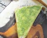 A picture of step 3 of Schezwan grilled cheese sandwich.