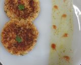 A picture of step 3 of Sweet potato tikki.