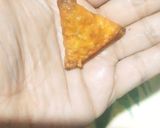 A picture of step 10 of One Bite Chinese samosy.