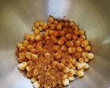 Une image de l'étape 1 de Pop corn au pois chiches.
