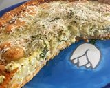 Sonkás-ricottás francia pite (quiche) recept fázis 7 fotója