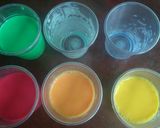 Foto del paso 2 de la receta: Gelatina arcoiris con frutas