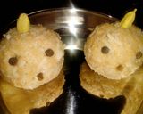 A picture of step 5 of Rice chocolate ladoo.