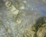 Foto del paso 3 de la receta: Papas con salsa de queso y espinaca