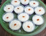 Foto langkah ke 4 dari resep Puding Ubi Ungu Vla Susu Keju.