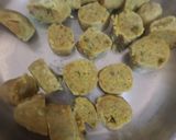 A picture of step 2 of Gatte ki Sabzi.