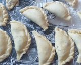 A picture of step 3 of Sambousek for Frying and Freezing.
