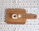 Foto del passaggio 4 della ricetta Briochine con pomodorini secchi e mousse di crescenza al coriandolo