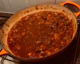 A picture of step 4 of Slow cooked beef ragu.