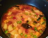 A picture of step 3 of Dalia Upma.