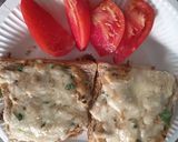 Gombás -sajtos melegszendvics recept fázis 5 fotója