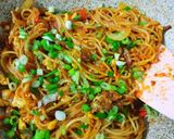 Foto langkah ke 6 dari resep Hot Spaghetti Tradisional ala Nusantara (sisa Daging Qurban).