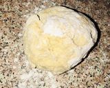 A picture of step 4 of Homemade egg pasta with shredded chicken sauce.