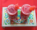 A picture of step 3 of Chilled Watermelon Refresher.