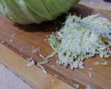 Foto del paso 1 de la receta: Ensalada de repollo, apio y cilantro