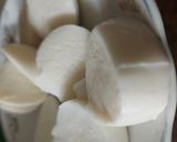 Foto do passo 4 de Muçarela de búfala empanada (petisco rápido, fácil e delicioso)