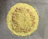 Foto del paso 8 de la receta: Pizza de gambas y puerro con base de coliflor