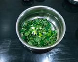 A picture of step 2 of Methi With Spring Onion Cheela.
