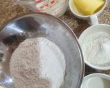 A picture of step 1 of Rice Cake with Red Bean Paste.