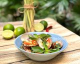 Hình bước làm 3 của món Sò Lụa Hấp Thái