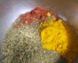 A picture of step 3 of Besan bread pakode.