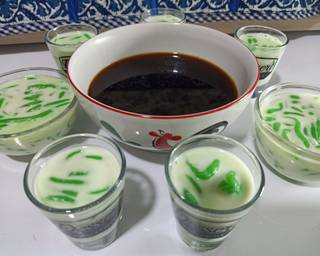 Cendol Panna Cotta Simple - Step 7
