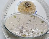 صورة لخطوة 2 من وصفة فول أخضر ولحمة باللبن