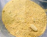 A picture of step 2 of Methi laddu.