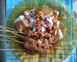 Foto langkah ke 16 dari resep Sate Ayam Bumbu kacang Aka Sate ayam madura enakkkkkkks🍢🍢🍢😋😋😋.