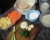 Foto langkah ke 1 dari resep Rogout Ayam Sayur.
