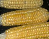 A picture of step 3 of Roasted corn #nigeriastreetfood.