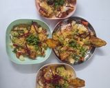 A picture of step 8 of Palak Patta Chaat.