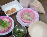 A picture of step 1 of Keto Soft Oyster Pancake (Hoy Tod).