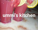A picture of step 2 of Strawberry juice.