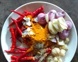 Foto langkah ke 2 dari resep Mangut lele bumbu kuning.