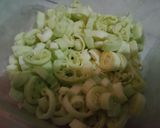 Foto langkah ke 2 dari resep Tumis Kulit jagung muda jamur enoki.