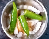சௌ சௌ மோர் கூட்டு (Chow chow morkoottu recipe in tamil) ரெசிபி ஸ்டேப் 3 புகைப்படம்