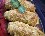Foto langkah ke 4 dari resep 412.Bolen Lilit Pisang Kepok Bakar Teflon.